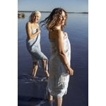 Lapuan Kankurit Merellä large bath towel, 95 x 180 cm, linen - blue, decoration image