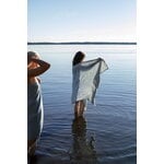 Lapuan Kankurit Merellä large bath towel, 95 x 180 cm, linen - blue, decoration image