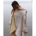Lapuan Kankurit Serviette de bain Metsälampi, rose - gris - vert citron, image décorative