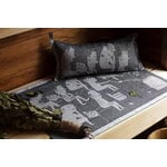 Lapuan Kankurit Coprisedile Miesten sauna, 46 x 60 cm, nero - lino, immagine decorativa