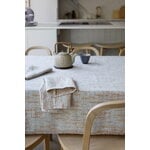 Lapuan Kankurit Osmankäämi table cloth/throw, 145 x 200 cm, grey - cinnamon, decoration image Lapuan Kankurit Osmankäämi table cloth/throw, 145 x 200 cm, grey - cinnamon, decoration image