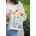 Lapuan Kankurit Serviette Puutarha, blanc - olive, image décorative