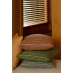 Lapuan Kankurit Housse de coussin Raitti, 45 x 45 cm, olive, image décorative