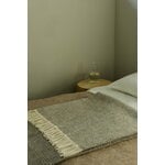 Lapuan Kankurit Sofia wool blanket, 130 x 180 cm, white - grey, view 2