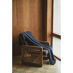Lapuan Kankurit Terva giant towel, black - blueberry, decoration image