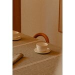 Lapuan Kankurit Venla linen tablecloth, melange olive - white, decoration image