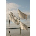 Lapuan Kankurit Virta hand towel, linen - olive - grey, decoration image