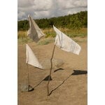 Lapuan Kankurit Virta hand towel, linen - olive - grey, decoration image