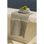Lapuan Kankurit Serviette en lin Venla, 50 x 70 cm, bleu mélangé - blanc, image décorative
