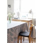 Lapuan Kankurit Villiyrtit tablecloth/throw, 150 x 200 cm, rose - petroleum, decoration image