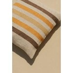 Lapuan Kankurit Virta housse de coussin, 45 x 45 cm, lin - marron - rouille, image décorative