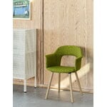 HAY Perforated floor cabinet, medium, eggshell, view 2