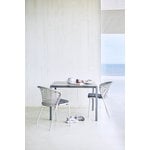 Cane-line Lean chair, white-grey 