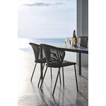 Cane-line Lean chair, black