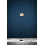 Catellani & Smith Lederam F0 floor lamp, gold - black, decoration image