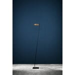 Catellani & Smith Lederam F0 floor lamp, gold - black, decoration image