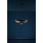 Catellani & Smith Lederam Manta S1 pendant lamp, gold - black, view 7