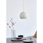 Frandsen Ball pendant, 18 cm, blanco mate, imagen de decoración