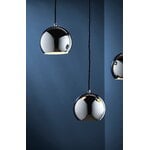 Frandsen Ball pendant, 18 cm, chrome, decoration image