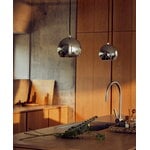 Frandsen Ball pendant, 18 cm, chrome, decoration image