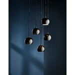 Frandsen Ball pendant, 18 cm, matt black, decoration image