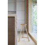Nikari Perch bar stool 75 cm, oak