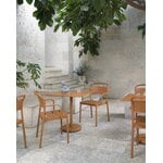 Muuto Fauteuil Linear Steel, burnt orange, image décorative