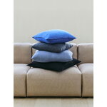 HAY Housse de coussin en lin, 60 x 60 cm, bleu noir, image décorative