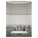 Linie Design Halo Cloud villamatto, beige, sisustuskuva