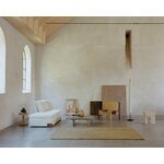 Linie Design Split Plains tufted wool rug, mustard, decoration image