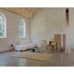 Linie Design Split Plains tufted wool rug, mustard, decoration image