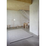Linie Design Stratum Echo wool rug, grey, decoration image