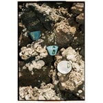 Frizbee Ceramics Super cup, Kawaii, 75 ml, KOTA hellblaugrau, dekorationsbild