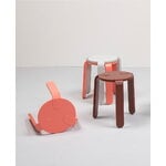 Muoto Collection Lulu stool, dark brick, decoration image
