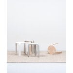 Muoto Collection Lulu stool, white, decoration image