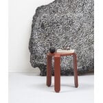 Muoto Collection Lulu stool, dark brick, decoration image
