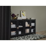 Lundia Moments cabinet, low, black