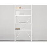 Lundia Classic open shelf, narrow, white