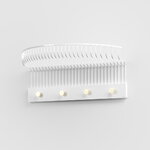 Klong Lunett hat shelf, white, decoration image