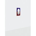 Petite Friture Wander mirror, 40 x 55 cm, purple - brown red, decoration image