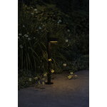 Marset Plaff-On B IP65 bollard lamp, black
