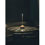 Marset Sips portable table lamp, chocolate - gold, decoration image