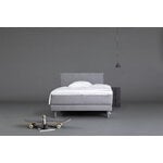 Matri Aina bed, 90 x 200 cm, light grey