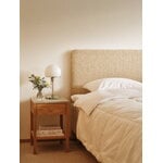 Matri Moona parisängyn päiväpeitto, 260 x 260 cm, cream - beige, sisustuskuva