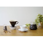 Hario Hario V60 coffee dripper size 02, matt black porcelain