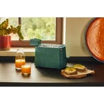 Alessi Plissé toaster rack, green