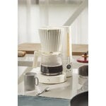 Alessi Machine à café filtre Plissé, blanc
