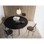 Audo Copenhagen Snaregade table, round, 138 cm, black oak