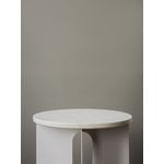 Audo Copenhagen Piano in marmo per tavolo Androgyne, bianco