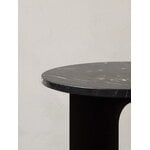 Audo Copenhagen Marble top for Androgyne table, 65 cm, black, decoration image